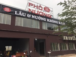 Thi công xây lắp nhà hàng lẩu Hương-Hoài Đức- Hà Nội